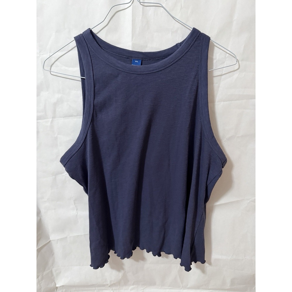 Old Navy Blue Loose Tank Top Size XXL